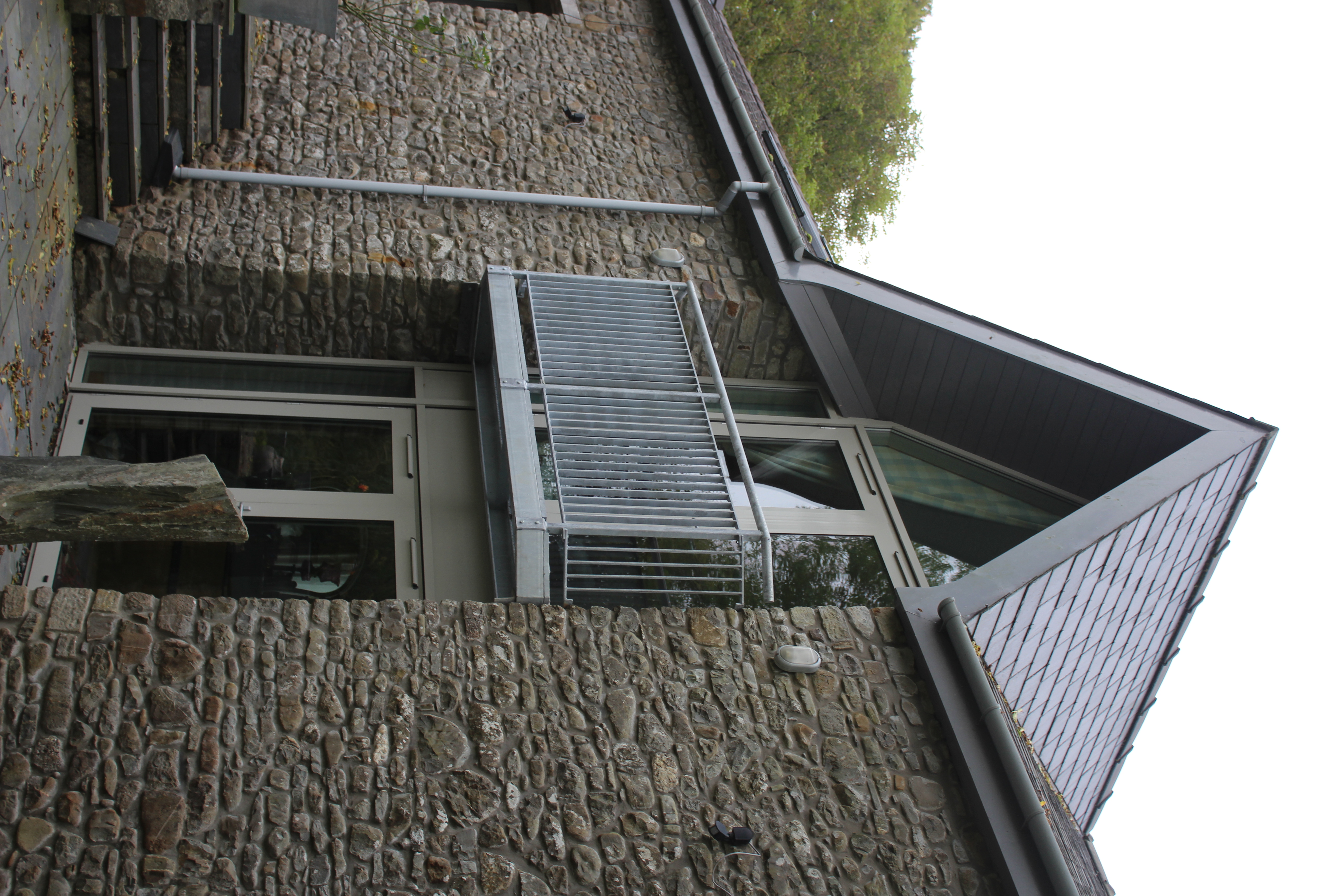 Barn conversion balcony 2018 Phoenix Forge Wales